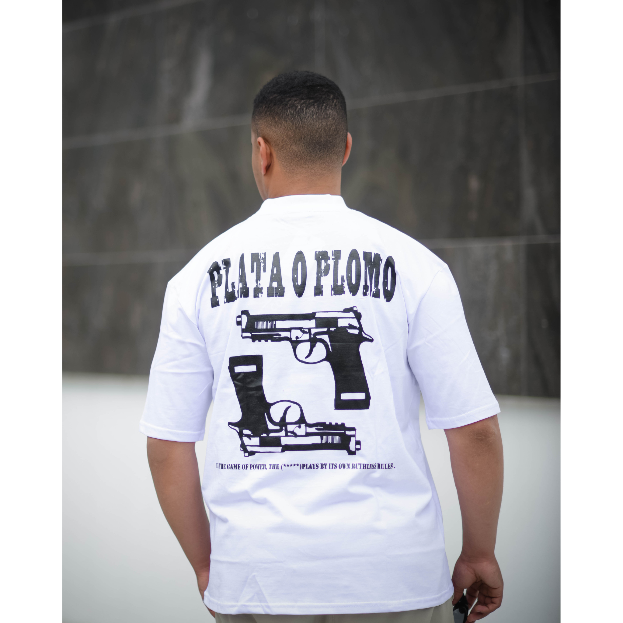 T-shirt « Plata O Plomo »