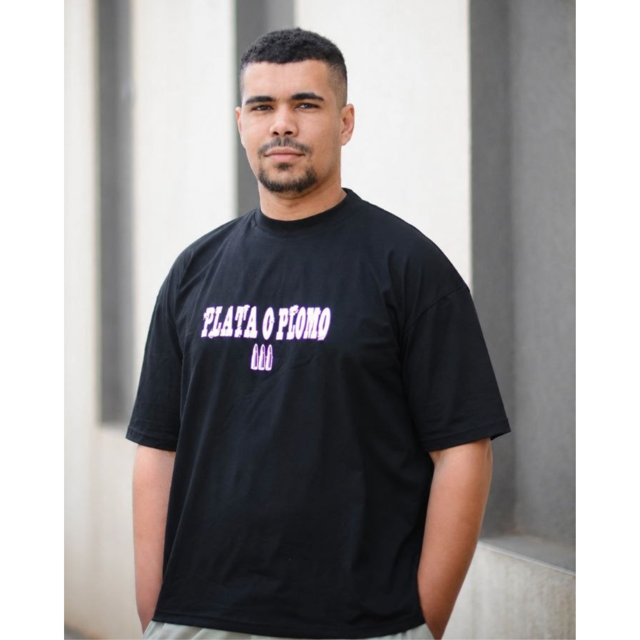 Tshirt plata o plomo